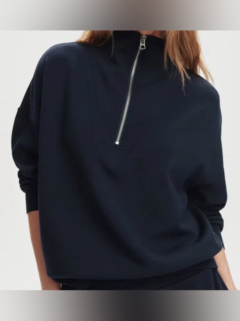 NWT Anthropologie Varley Hawley Half-Zip Sweatshirt
